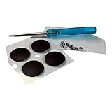 apple macbook pro rappel  Power4Laptops Pieds en Caoutchouc de Rechange (4 Pieds) et vis inférieures (10 vis) et Tournevis Compatible avec Apple Macbook Pro A1398