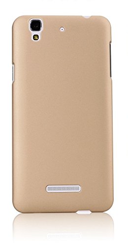 ImagineDesign WOW Imagine Rubberised Matte Hard Case Back Cover for Micromax YU Yureka/Yureka Plus (Champagne Gold)