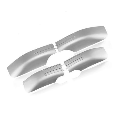 Tapa de extremo para portaequipajes de techo BMW X6 E71 E72, cubiertas de barras de coche, 4 uds