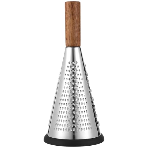 HYTROVE ステンレス製立式コーングレーター 多機能キッチンおろし器 ハンドル付き高速効率的チーズおろし 器具料理補助用品