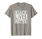 black lives matter blm - potere di protesta del mese maglietta