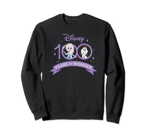 Sweatshirt Disney 100 Frozen pour vos journées cocooning et sorties fraîches en automne