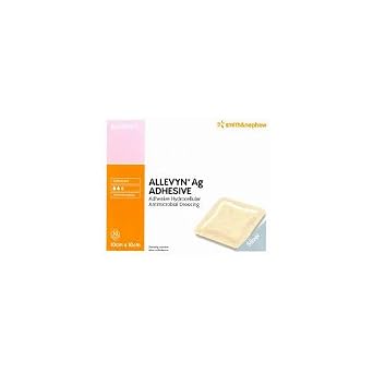 Allevyn AG A/dressing, 12.5 cm x 12.5 cm Pack of 10