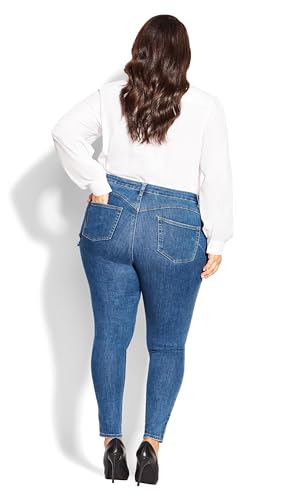 City Chic Women's Jean-Harley Emily4