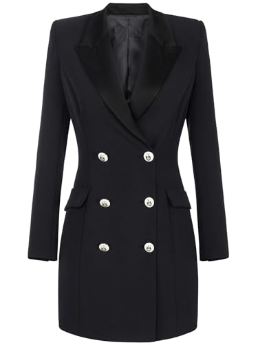 Blazer double boutonnage femme veste de tailleur chic pour vos réunions