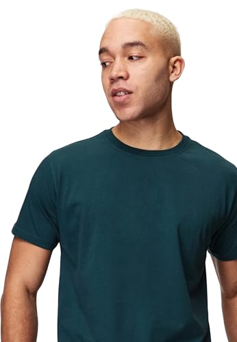 Honesty Rules Herren Kurzarm T-Shirt Basic aus Bio-Baumwolle, Racing-Green, Gr. XXL