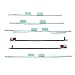 Price comparison product image iReplacementer A1418 Adhesive Tape Stip Kit for iMac 21.5" LCD