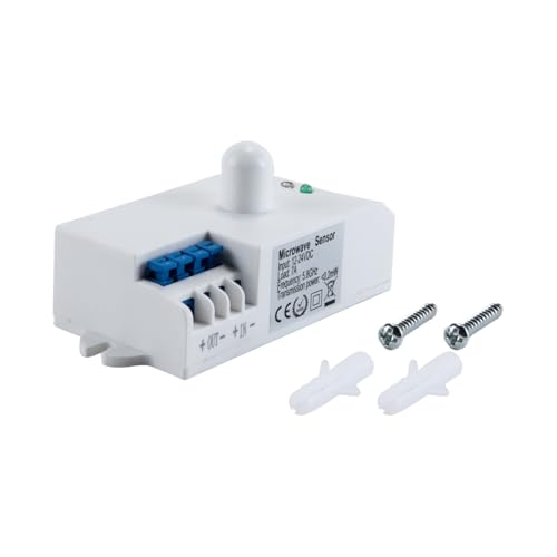 Durlo Interruttore della luce con sensore radar a microonde, rilevatore