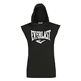 Con capucha Everlast Meadown Sudadera con Capucha, Negro, XL para Hombre