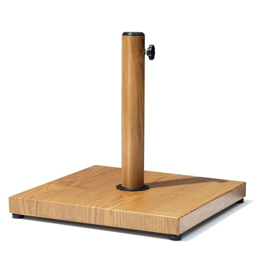 Best patio umbrella frame VredHom 43lbs Heavy Duty Umbrella Base