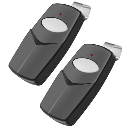 2 for 10 Pin Multicode Gate Door Opener Remote Control,10 Dip Switch,Compatible with 10 Digit Multi-Code Garage Door Opener Control Transmitter,308911 3070 3060 1089,300MHZ