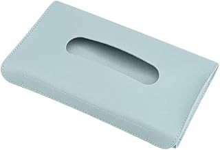 1Pcs Leather Sun Visor Napkin Box Holder Hanging Car Mask Holder Shading Tissue Case Organizer Auto Storage Decoration Craft