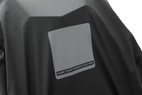 Housse moto imperméable TAAC Hydroscud polyuréthane noire taille L - 6