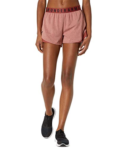 Under Armour Play Up Shorts 3.0 Twist Cinna Red/Black MD (US 8-10) 3