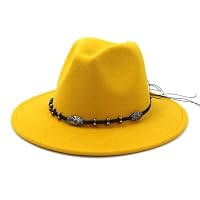 Chapeau Fedora Trilby Homme Femme Vintage Felt Jazz - Chapeau Classique Tendance Élégant