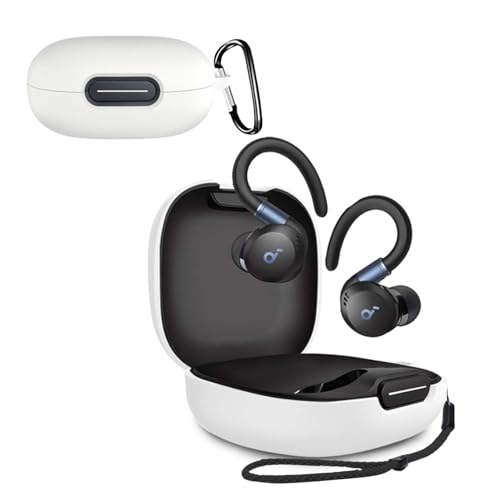 Anker Soundcore Sport X20 �p �P�[�X �S�ʕی�J�o�[ �V���R���P�[�X �yHUKWIMO�z �J���r�i�t�� �ϏՌ� �h�� �h�o �����[�d�\ �S�ʕی� �L�Y�h�~ Anker Soundcore Sport X20 �Ή��C���C���[�w�b�h