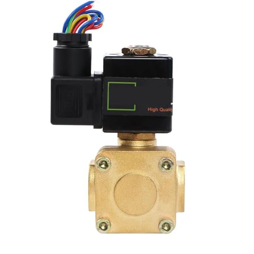Électrovanne 1/2 12V normalement fermée haute pression 230 PSI électrovanne eau