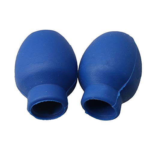Rubber Blue Drum Mute Drumstick Silent 2 Pieces Mini Wooden Drumstick Keychain miniatura 4