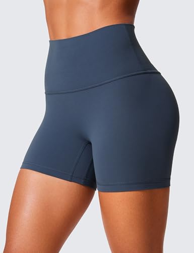 Image of CRZ YOGA Secretsculpt Biker Shorts 4 inch | Booty Scrunch Butt, Butterlift, Buttery Soft, Moderate Compression, Workout, Pilates, No Front Seam, High Waist, for Women