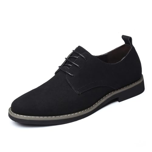 Men's Casual Dress Shoes Suede Business Classic Dress Shoes for Men