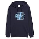 bleu PUMA Manchester City FC Football Culture 25/26 Sweat à capuche 2XL