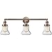 Innovations 205-AC-G194 Transitional Three Light Bath Vanity from Franklin Restoration Collection in Copper Finish,