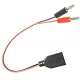 1piece USB to 4MM Female Banana Head Connection Wire Test Lead A Female Charging Cable USB Socket Connection Wire