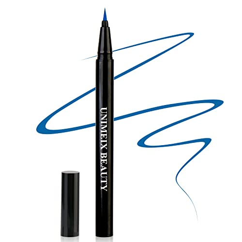 UNIMEIX Eyeliner Liquid Liner Waterproof Eye Liner Makeup Eyeliner Pen Precise All Day Eyeliner Striking Navy