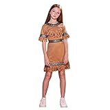ReneeCho Girl's Native Amercian Dress Indian Costume Kids Outfit