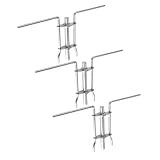 STOBAZA 3 pièces Kit Installation de Joints U-cup pour Vérins Hydrauliques Acier Inoxydable Outil pour Montage de Tiges de Piston Compatible avec Différents Types de Joints et Cylindres
