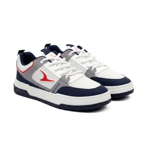 Image of YOHO Men's Sneakers Flo | Stylish & Comfortable | Low Top, Lace Up Casual Shoes for Man /Gents
