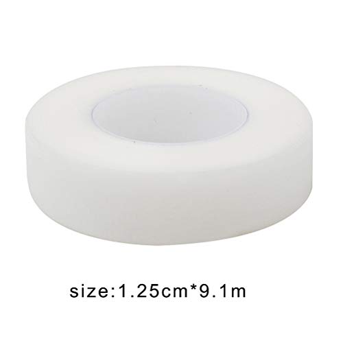 6 Rolle Wimpern Tape, Wimpernverlängerung Band atmungsaktives PE Klebeband Wimpernband für Wimpern Lash Extension (0,5 Zoll x 9,95 Yards)