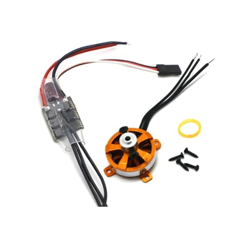 Moteur sans balais 2205 1400KV combo ESC 10A pour drone quadrirotor et F3P