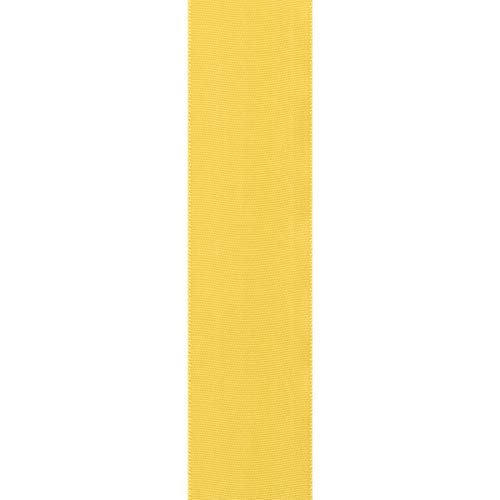 Image of Berwick Offray 263006 1.5 inch Wide Single Face Satin Ribbon, Baby Maize Yellow, 4 Yds