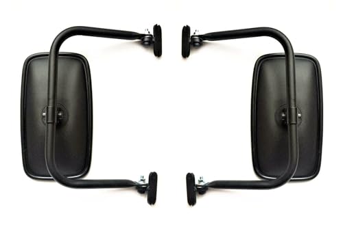 Rétroviseurs extérieurs de 285x158 mm avec bras et supports pour tracteur et camion