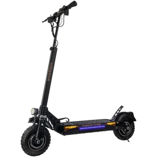 SMARTGYRO Crossover Dual MAX - Patinete Eléctrico para Adultos con Tracción Total, 2 Motores de...