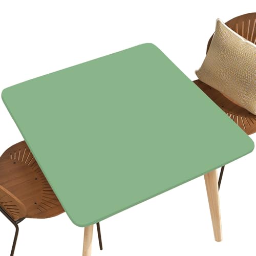NYRTHUS Fitted Elastic Tablecloths for Square Table 32"x32", Wipeable Table Covers for Indoor Outdoor Events Holidays Decor by NYRTHUS - Used condition - US$20.83