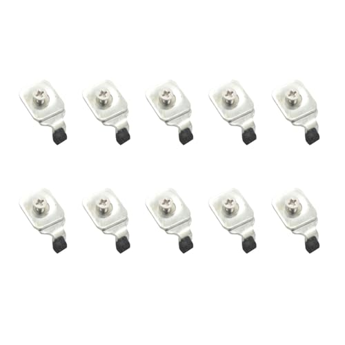 JCBIZ 10PCS Universal Curtain Track Stopper End Plug Home Decor Product Window Treatment Hardware