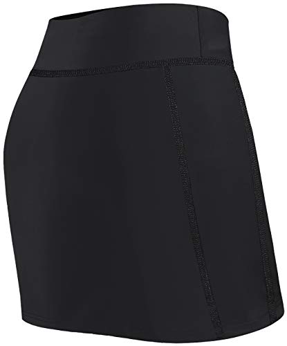 Image of BLEVONH Women Tennis Skirts Inner Shorts Elastic Sports Golf Skorts with Pockets