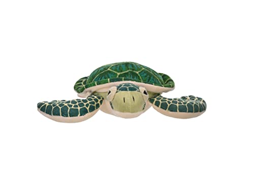 Wild Republic Sea Turtle Plush, Stuffed Animal, Plush Toy, Gifts For Kids, Cuddlekins, Green 8 Inches,Multi #TOP1