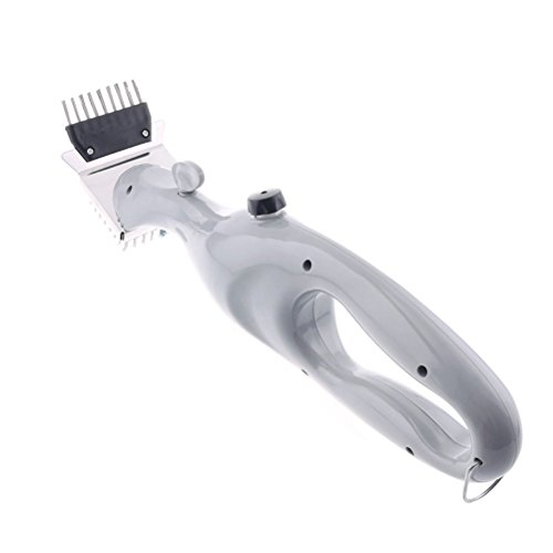 Eleoption Cepillo limpiador de vapor para barbacoa, barbacoa, cepillo con potencia de vapor, herramienta de limpieza