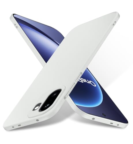 Bastmei OnePlus 15R�P�[�X�A�~�j�}���X�g�X�}�z�P�[�X ���Ɍy�����y�ʃX�����J�����ی�n�[�hPC�J�o�[���^�P�[�X Oneplus 15R 5G�p(�A�b�V���J���[)