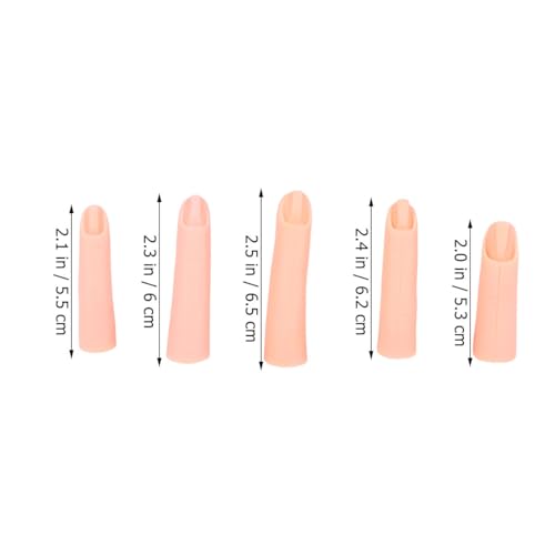 Outils d'ongles en silicone souple pour une pédicure précise