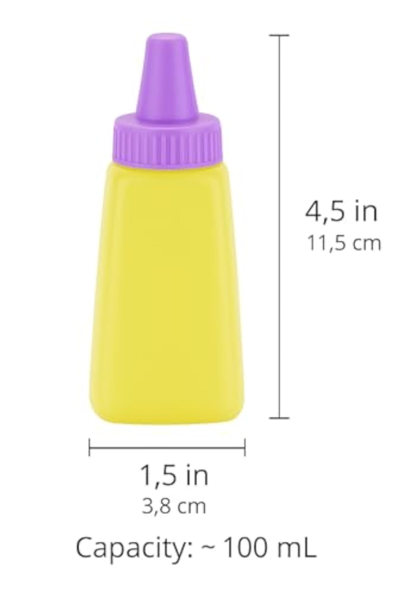 Mini Sauce Bottle Reusable Condiment Dispenser Set