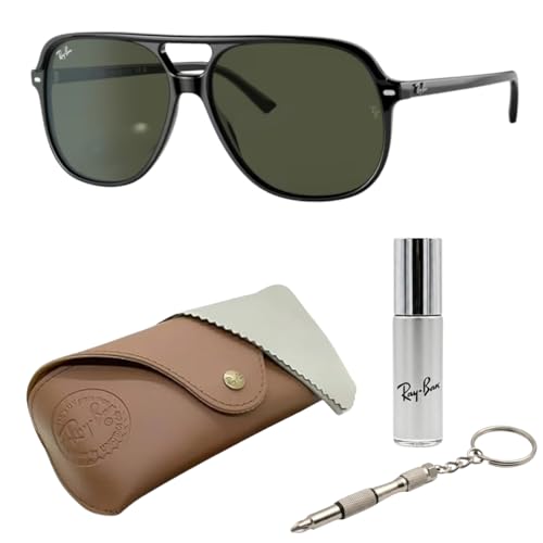 Image of Ray-Ban RB2198 BILL Square Shaped Sunglasses for Men & Women with Official RAYBAN Eyewear Kit