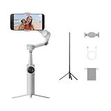 Insta360 Flow 2 Pro スポーツキット (グレー) – 折りたたみ式AIスマホジンバル、3軸手ブレ補正、Apple DockKit対応で200以上のアプリを追跡、Throwpod、マルチ人物＆360度パン追跡、三脚＆自撮り棒内蔵