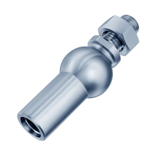 Embouts ChellexX pour rotule (M6 - M6, 20 mm) - Pièces d'extrémité axiale pour vérins à gaz Stabilus (M6 - M6, 20 mm)