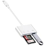 for Samsung S25 FE A17 USB C to SD Card Reader Type C to TF/Micro SD Memory Card Adapter for Galaxy A16 S25 Ultra S24 S23 S22 S21,USB Digital Camera Adapter for iPhone 17 Pro Max/Air/16e 16 15,Android