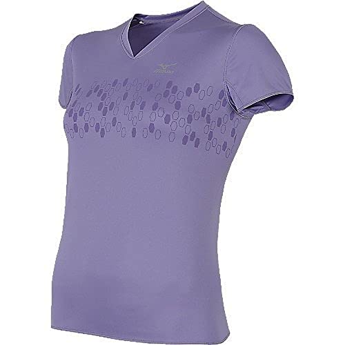 Mizuno T-Shirt de précision pour femme maillot manche courte respirant athlétique