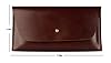 Currency Pouch, Leather Pouch, Retro Clutch Wallet for Men, Cash Wallet, Cash Envelope, Leather Utility Pouch/Wallet/Accessories/Cover/Travel Gear/Hand Bag, 8x4in, Snap Button Closure #3